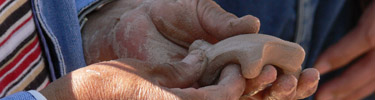pottery demonstration